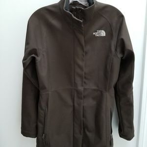 North face brown jacket - small
